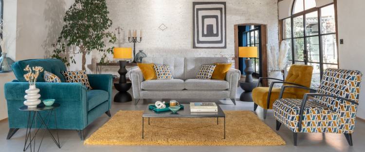 Sofa shown with other Nevada sofas & chairs 