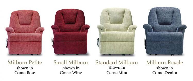 sherborne milburn lift & rise recliner chairs