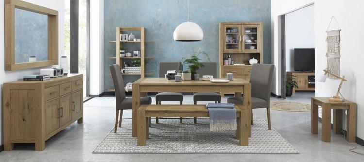 Bentley Designs - Turin Light Oak Living & Dining Furniture