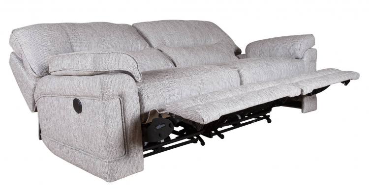 Sofa in reclining position 