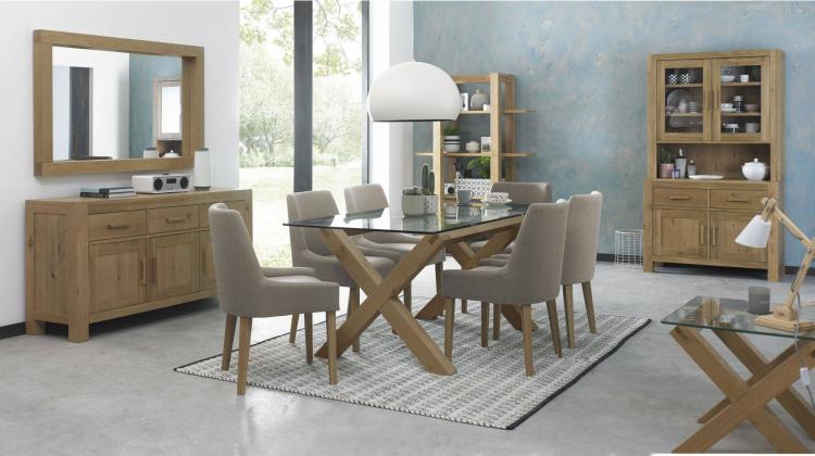 Bentley Designs - Turin Light Oak Living & Dining Furniture