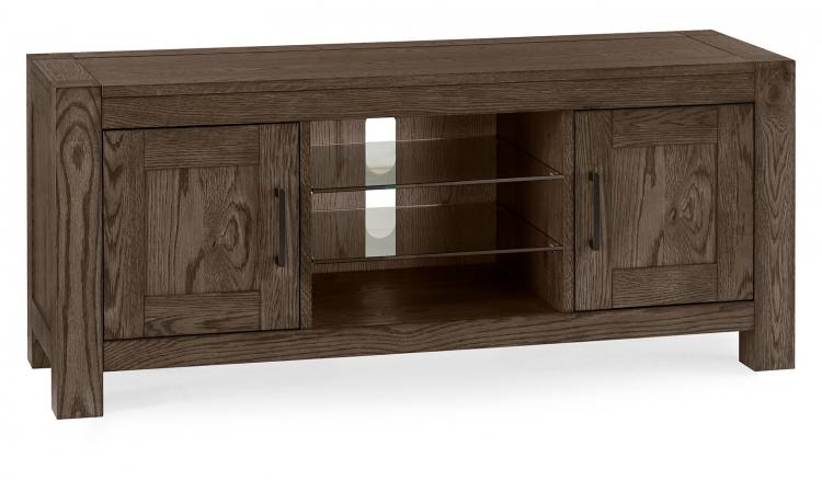 The Bentley Designs Turin Dark Oak Entertainment Unit 