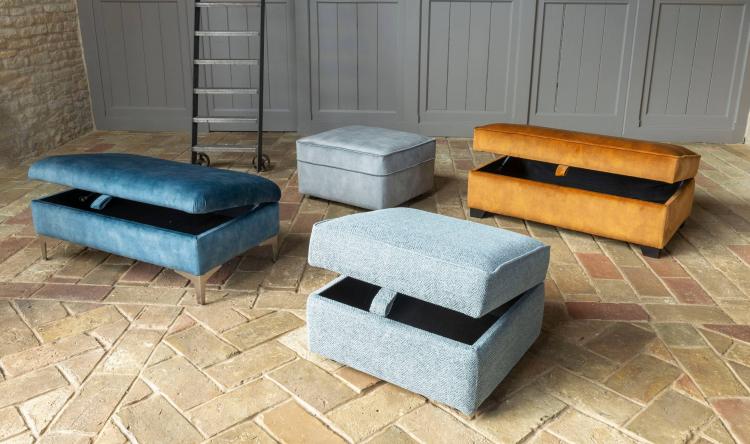 Cosy collection stools & Ottomans