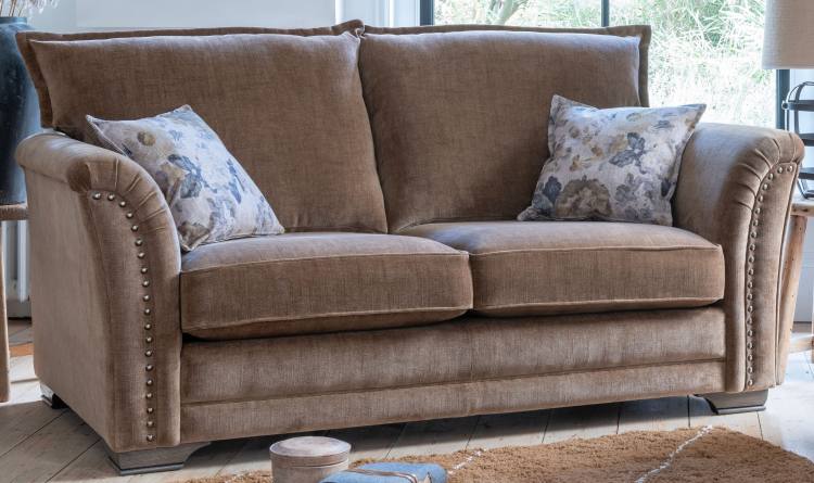 Evesham 2 seater sofa shown with Standard back cushions 
