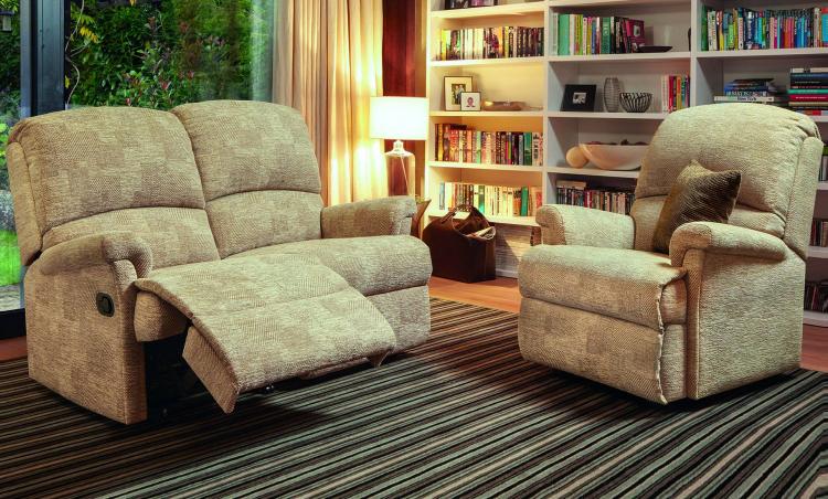 Sherborne Nevada Reclining 2 seater sofa and chair