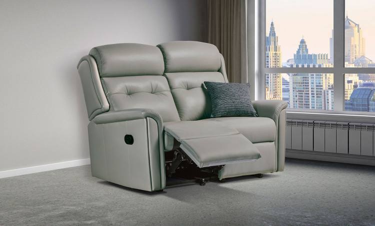 Sherborne Roma Leather 2 Seater Reclining Sofa