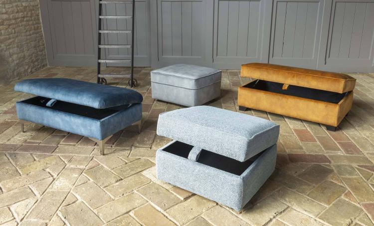 Alstons Cosy collection of Footstools & Ottomans