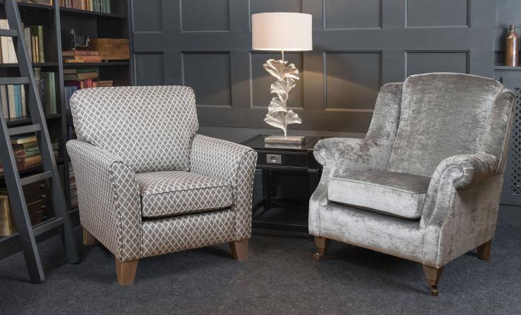 Alstons Lowry Accent & Wing Chair