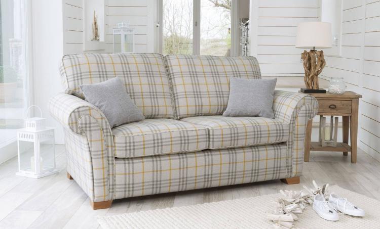 Sofa shown in room setting 