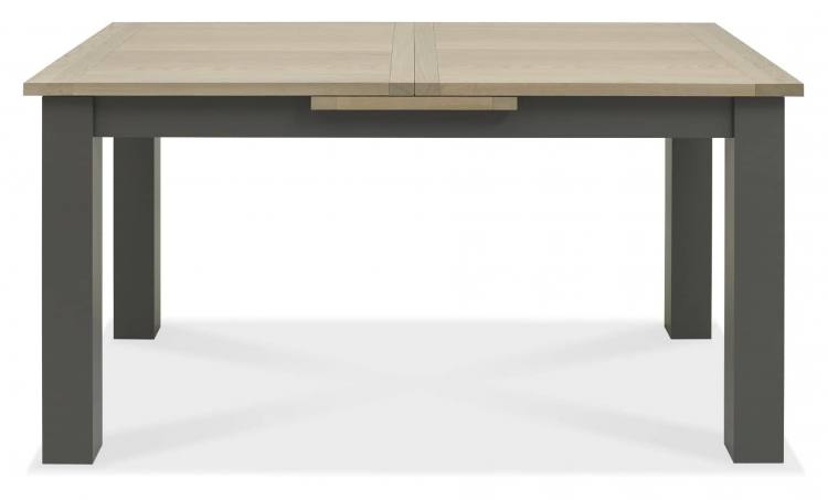 The Bentley Designs Oakham Dark Grey & Scandi Oak 4-6 Dining Table 