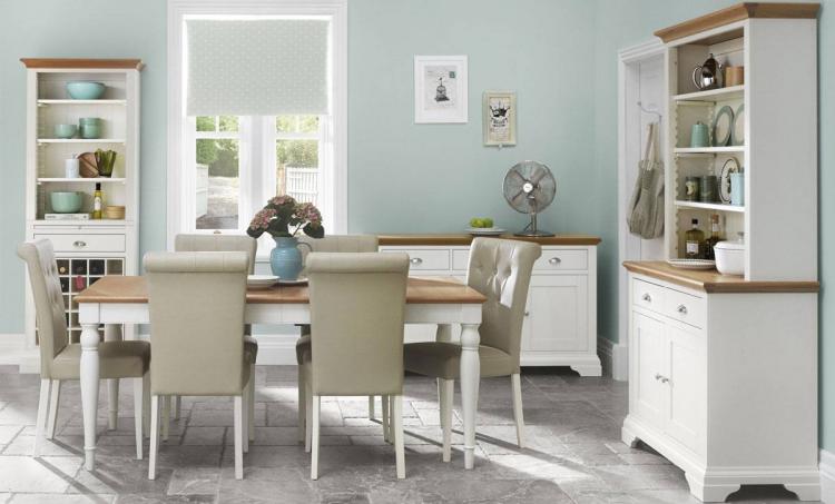 Bentley Designs - Hampstead Two Tone Living & Dining Furniture