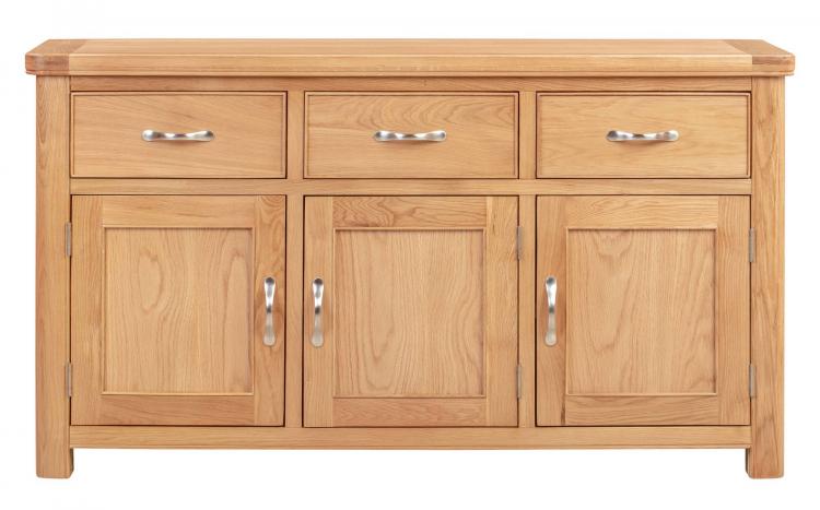 Bakewell Oak 3 Door Sideboard