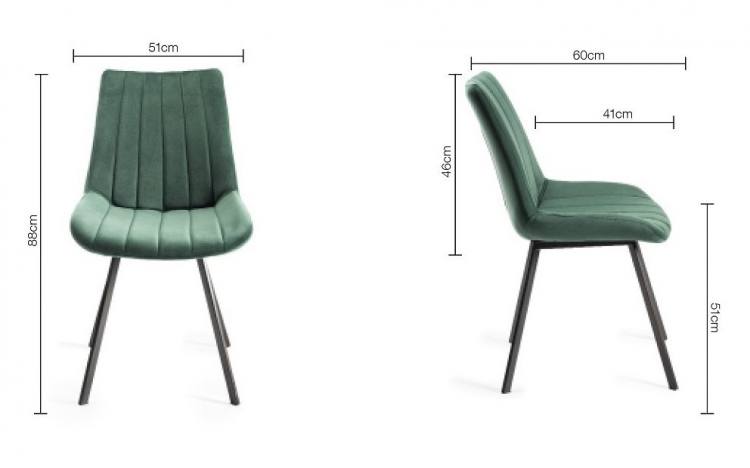 Chair sizes 