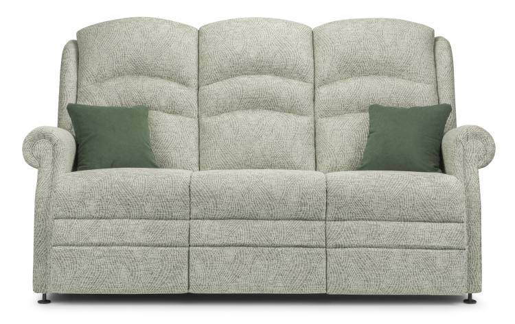 Ideal Beverley 3 Seater sofa shown in Alexandra Park Wave Sage fabric