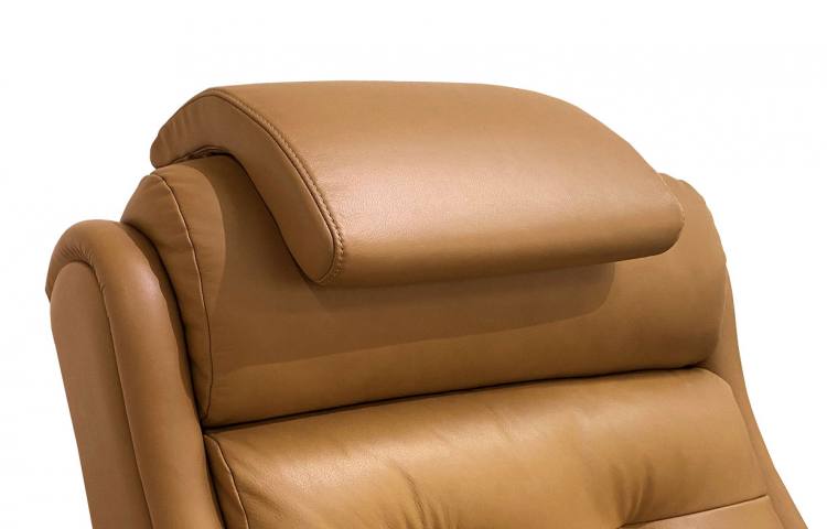 Provides extra head support when reclining
