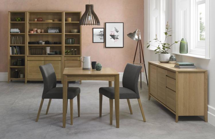 Bentley Designs - Bergen Oak Living, Dining & Office Room Furniture