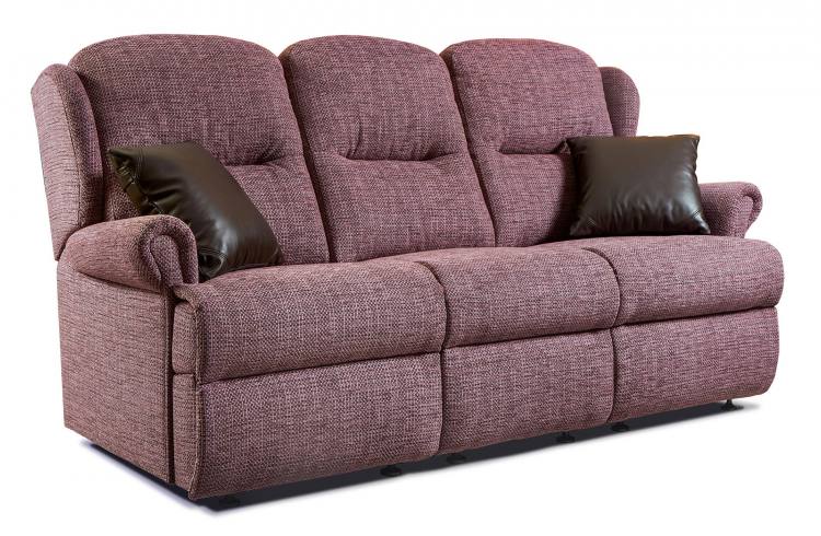 Small 3 seater sofa pictured in Ravello Plum (scatter cushions sold seperately) 