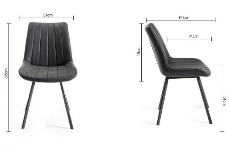 Chair sizes