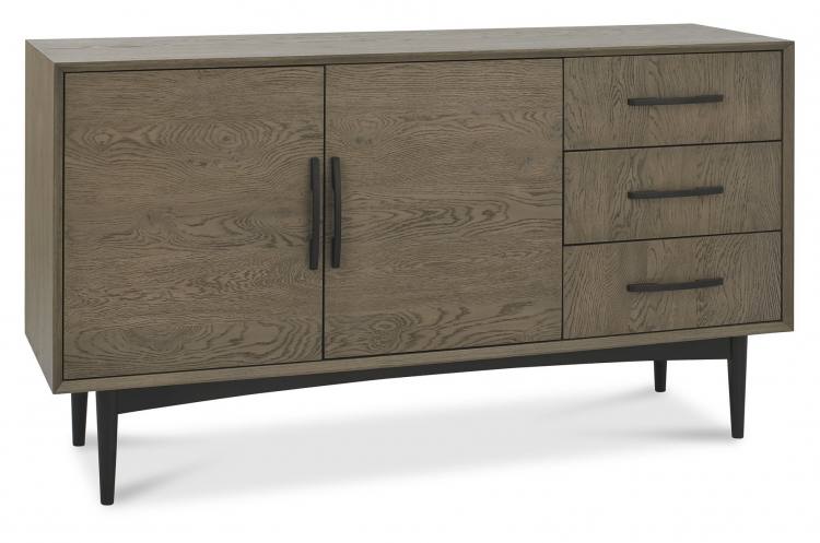 Bentley Designs Vintage Weathered Oak Wide Sideboard