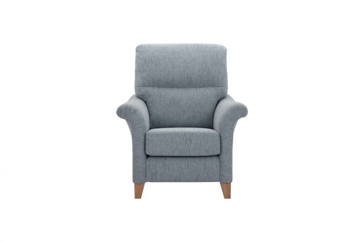 Ideal Upholstery Buckingham Accent Chair in Ferrara Carolina 