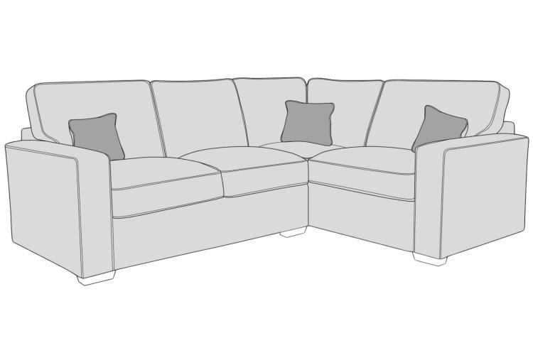 Buoyant Chicago Standard Back Corner Sofa - L2 + COR + R1