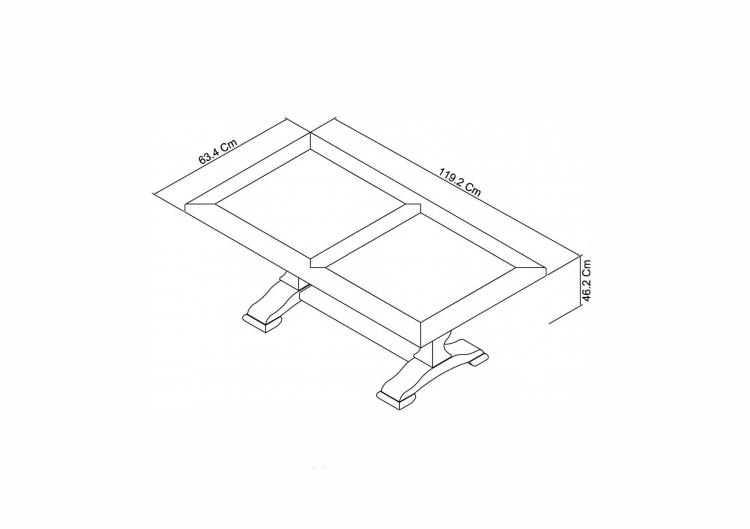 Bentley Designs - Belgrave Oak Coffee Table