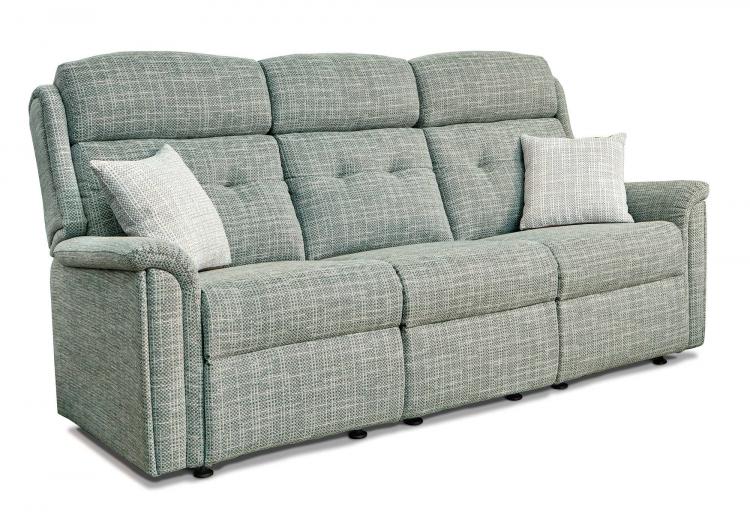Sofa shown in Ravello Steel fabric, scatter cushions sold seperately 