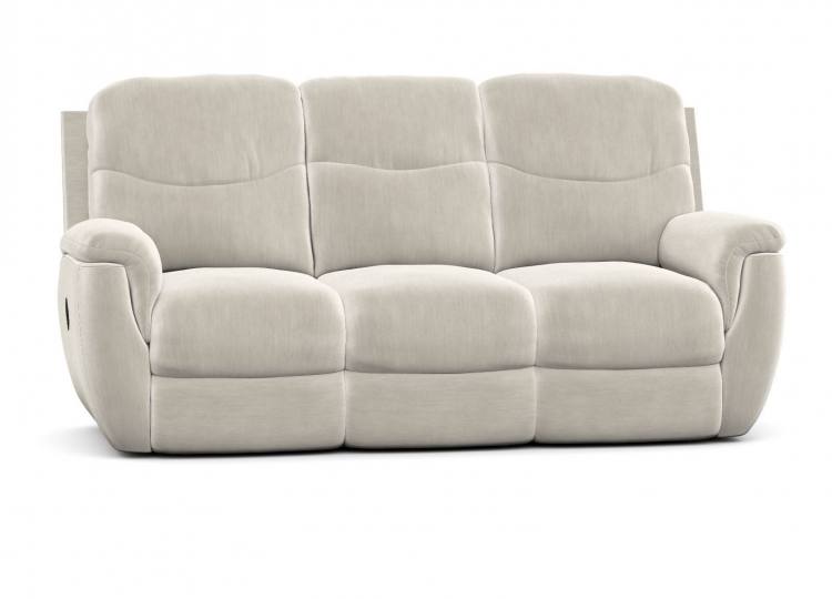 Jones 3 seater sofa shown in Manhattan Stone fabric 
