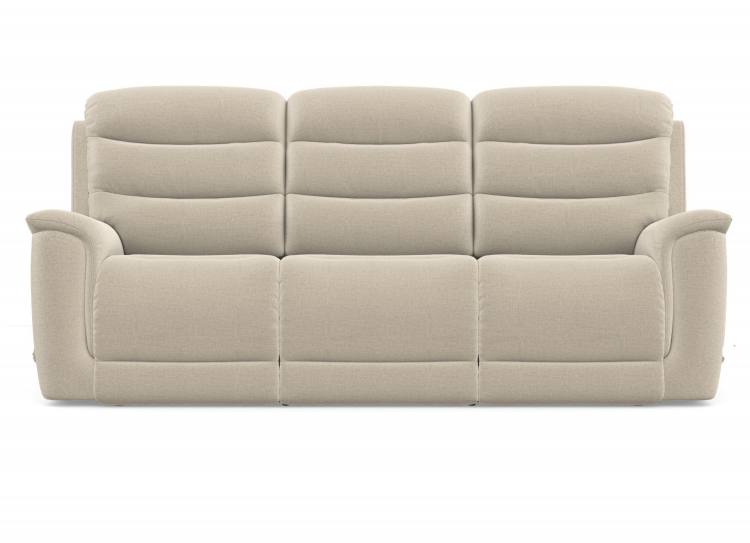 La-z-boy Sheridan 3 seater Static sofa shown in Darwin Ivory fabric 