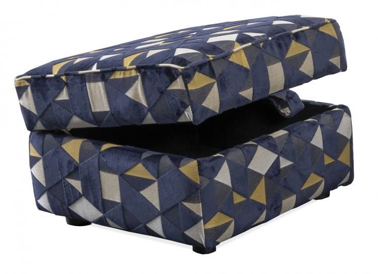 Alstons Storage stool pictured in fabric 1072