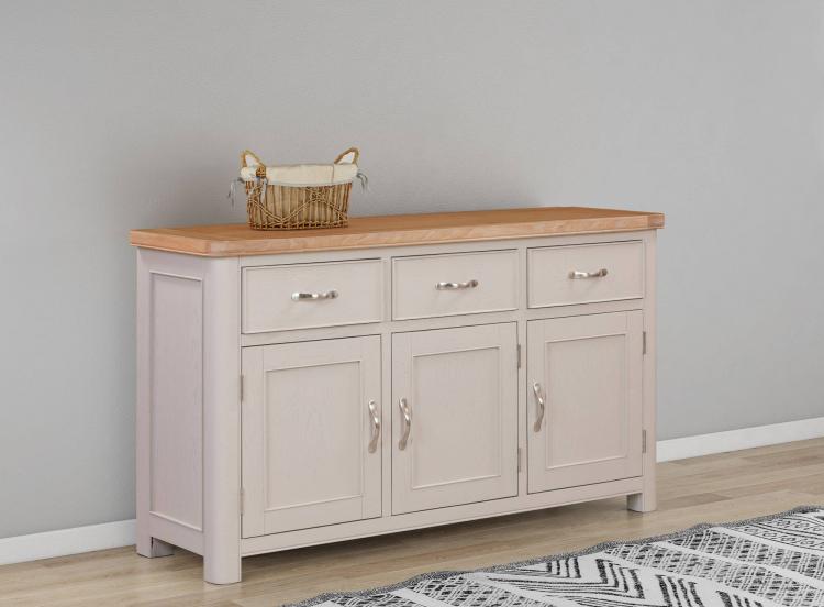 Bakewell Painted 3 Door Sideboard