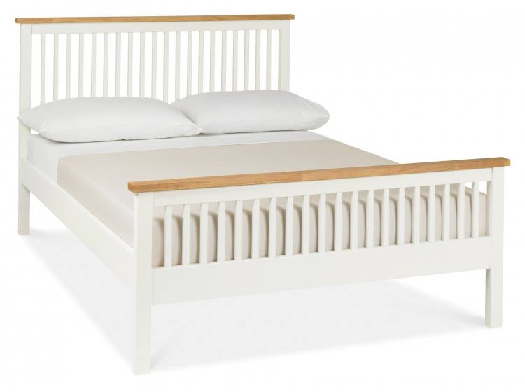 Bentley Designs Atlanta Two Tone Double High Footend Bedstead