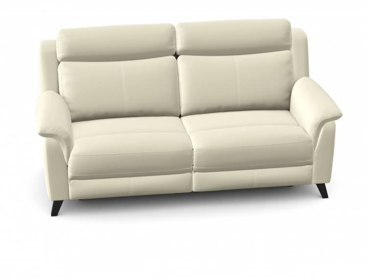 Kenzie 3 seater sofa shown in Tutti Cloud leather 