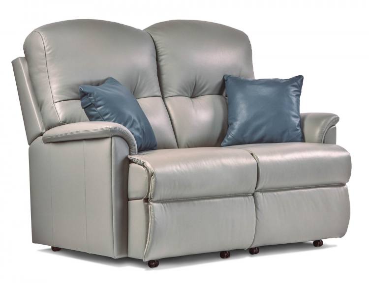 Standard size 2 seater sofa shown in Queensbury Grey 