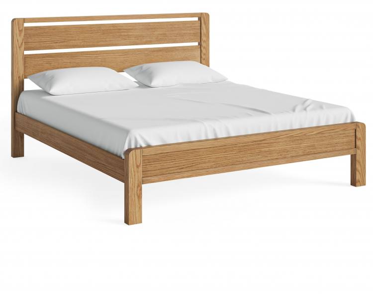 Corndell Bergen Oak 6\' Super Kingsize bedstead