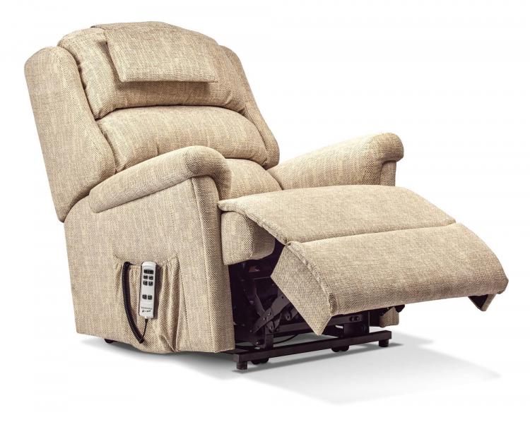 Dual motor option shown in  Oatmeal with optional extra head cushion