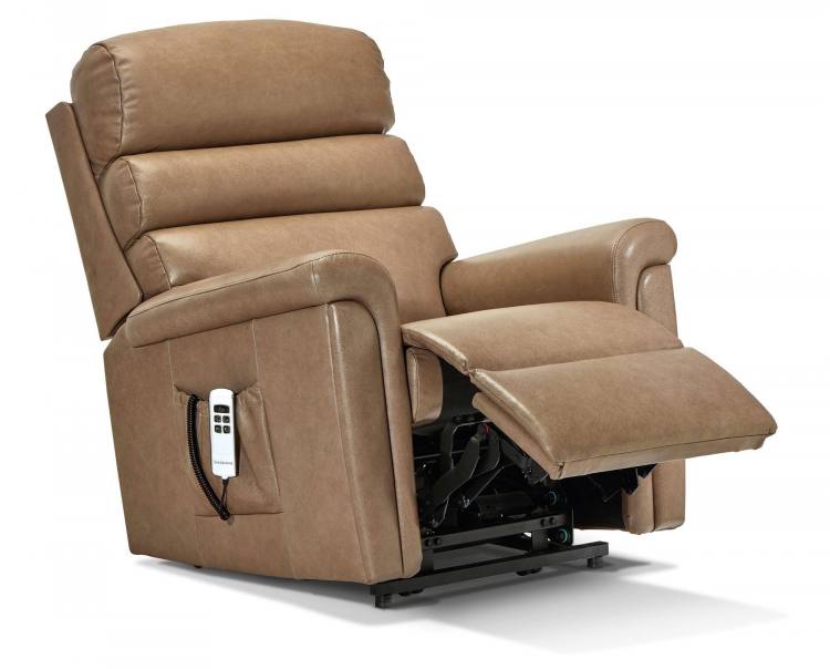 Comfi-Sit Standard Riser Recliner chair shown in Colorado Mushroom 