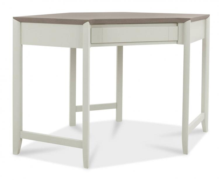 Bentley Designs - Bergen Grey Washed Oak & Soft Grey Modular Corner Desk