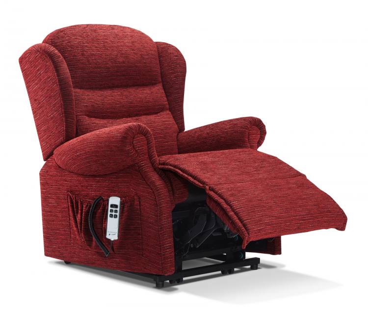 Small Riser Recliner chair in Tuscany Wine