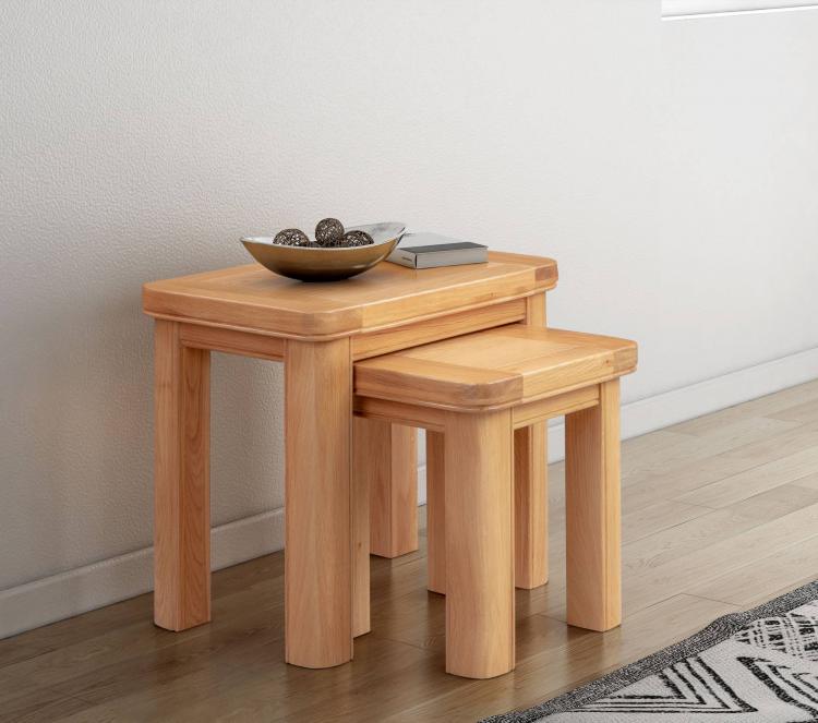 Bakewell Oak Nest Of Tables