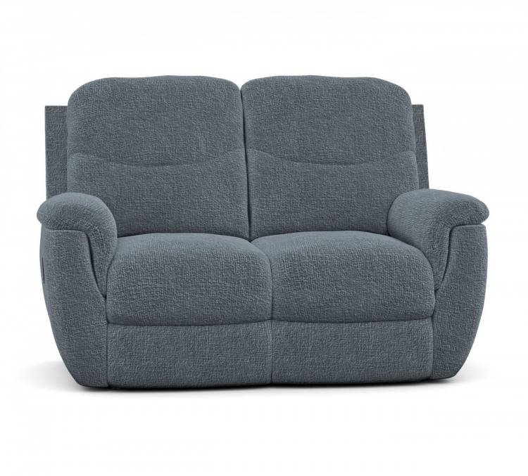 Jones manual 2 seater sofa shown in Chunki Slate 