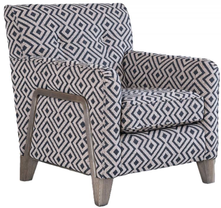 Alstons Aalto Hugo accent chair shown in fabric 3365