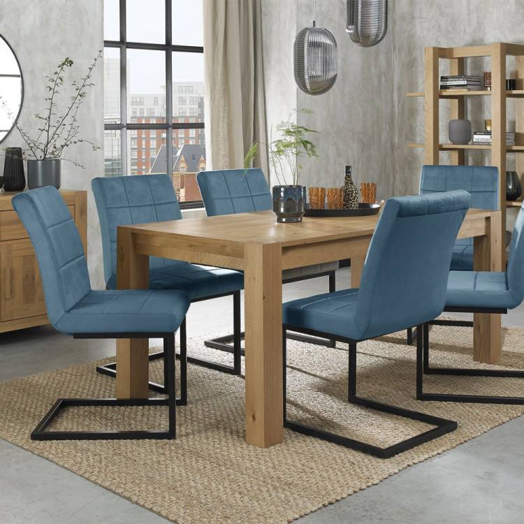 Bentley Designs Turin Light Oak Living & Dining Furniture 