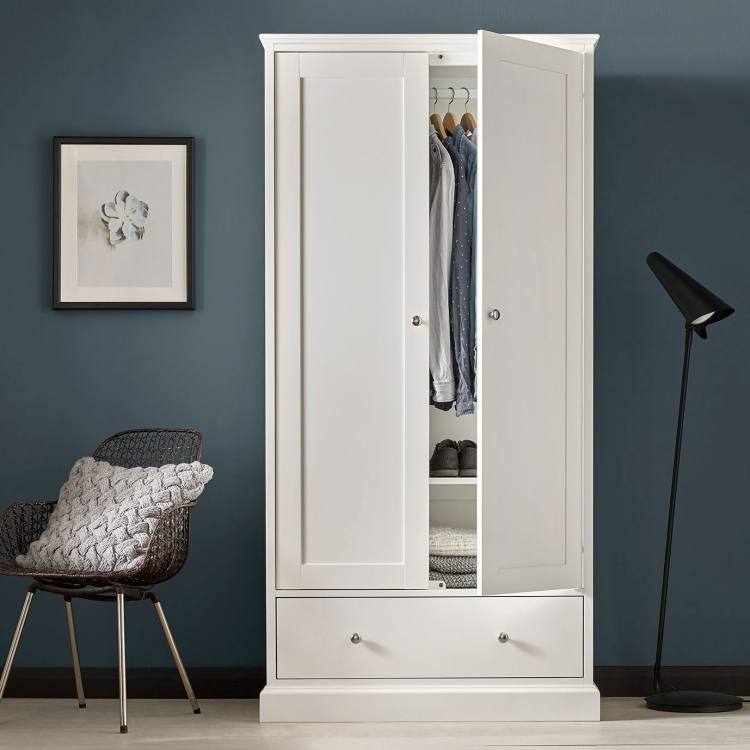 Bentley Designs Ashby White Wardrobe