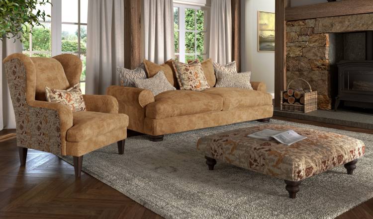 Buoyant Horatio 3 Seater Pillow Back Sofa