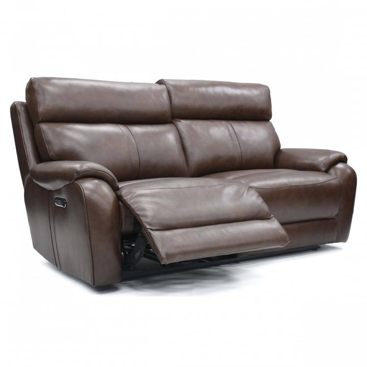 Lazboy Winchester Power Recliner Chair with Head Tilt - Fabric / Leather