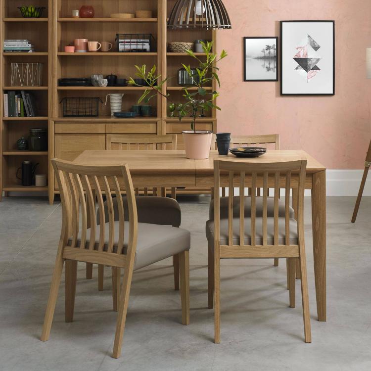 Bentley Designs - Bergen Oak Living, Dining & Office Room Furniture