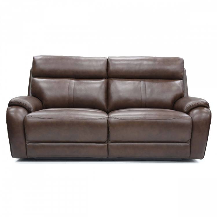 Winchester 3 seater sofa shown in leather 
