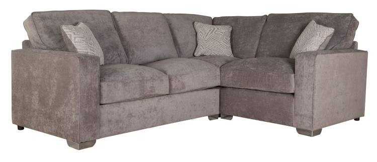 Corner group shown in Kingston Grey fabric 