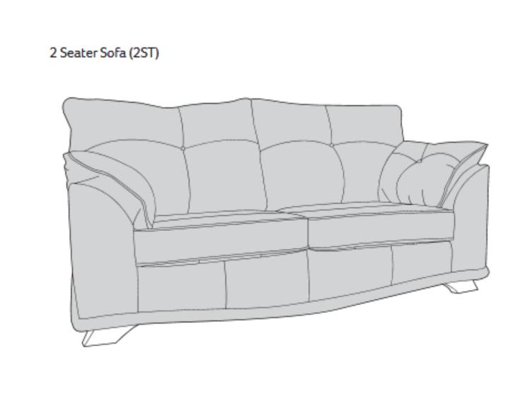 Buoyant Nikki 2 seater sofa